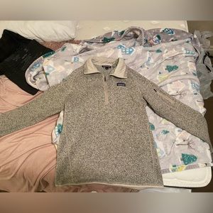 Women patagonia zip up sweater